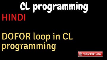 IBM i, AS400 Tutorial, iSeries, System i -DOFOR loop in CL programming_HINDI