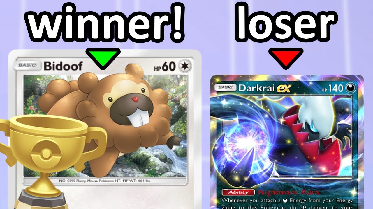 Winning With Bidoof in Pokemon TCG Pocket