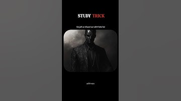 3 tricks for study fast #darkpsychology #manipulation