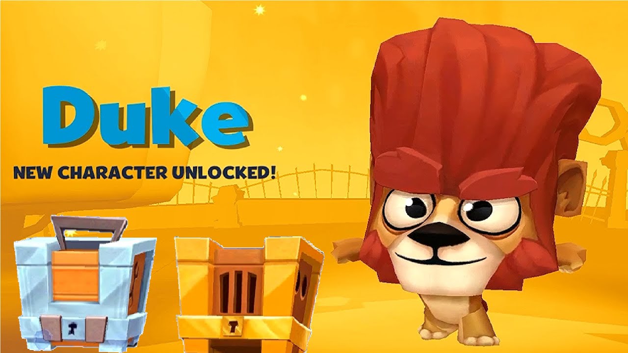 Zooba Duke NEW CHARACTER gameplay walkthgough iOS / android