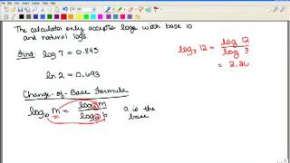 Logarithmic Functions, Part 3