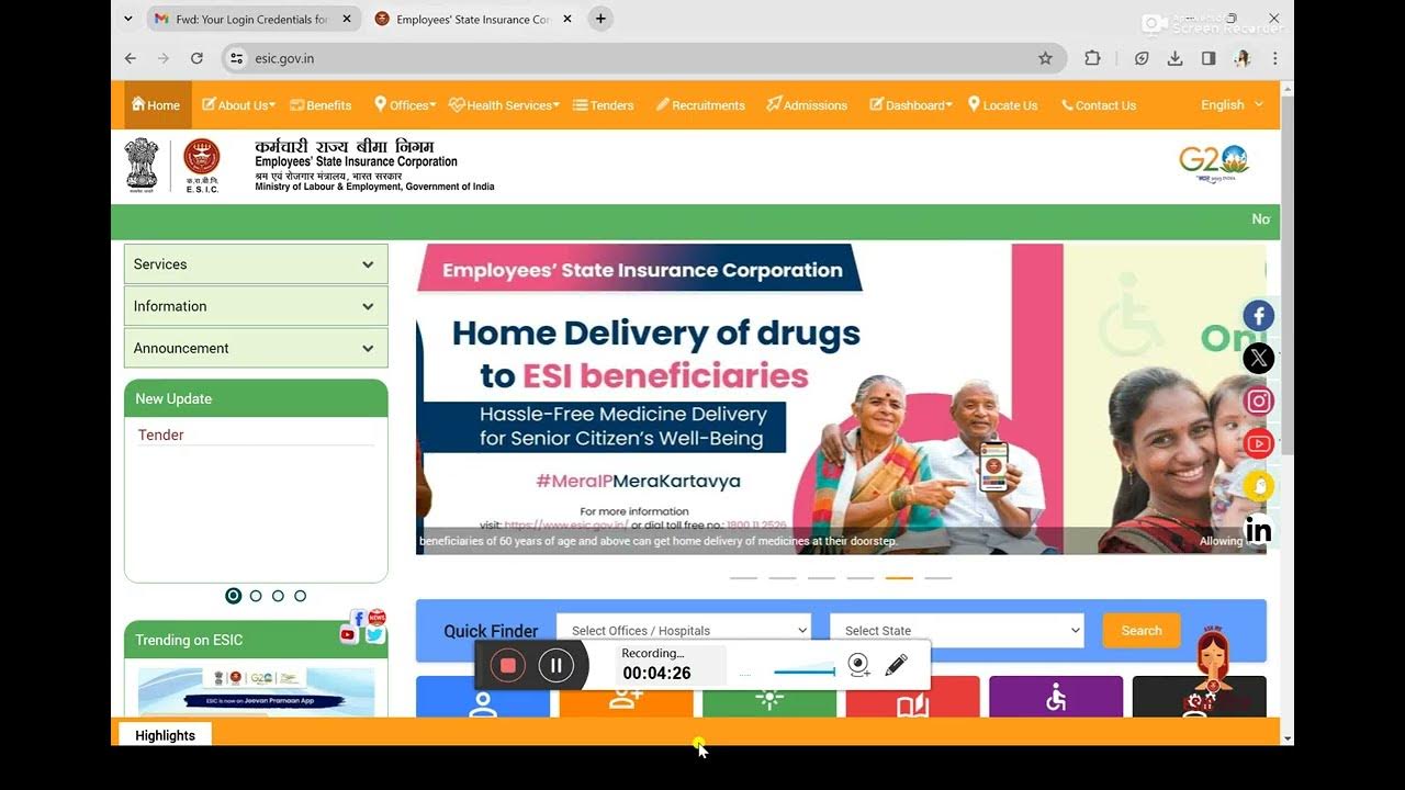 How to apply for Dormant Status of New Company at ESIC Portal || All