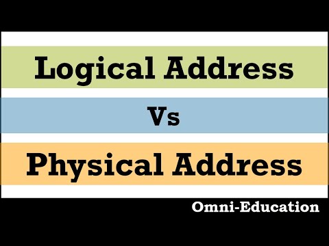 Logical Address Vs Physical Address in Operating System | definition, working and comparison