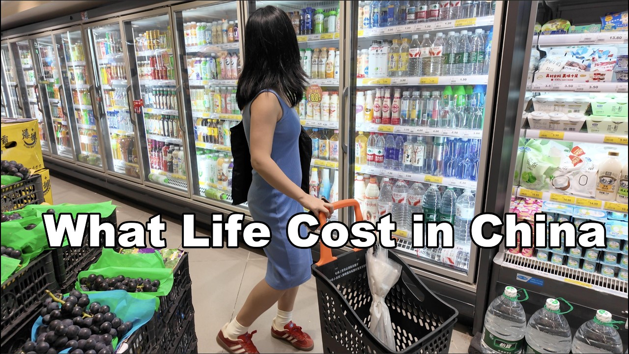 A Rainy Friday Night in My 13㎡ Apartment 🇨🇳 | Grocery Shopping After Work