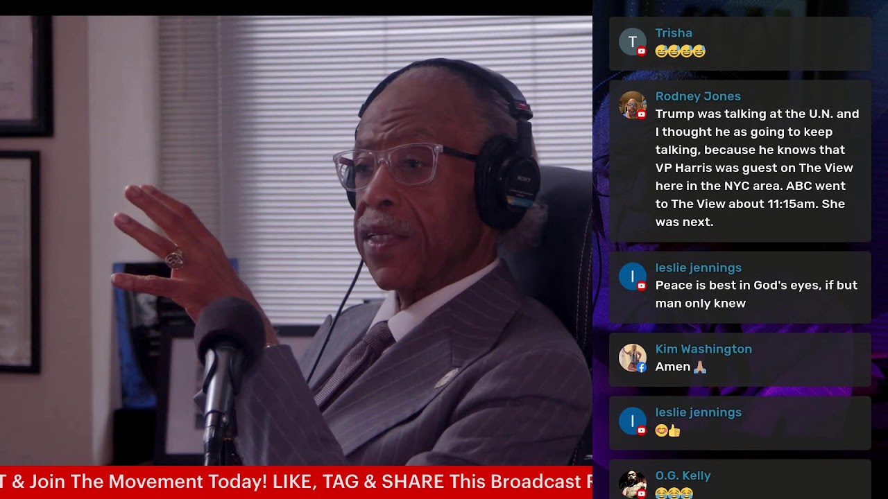 Weekdays Live with Rev. Al Sharpton | Keepin It Real Radio Show