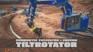 Fumotec TiltRotator and CumhurTECH Liebherr 926 Excavator at Construction World ! Skills needed ! screenshot 2