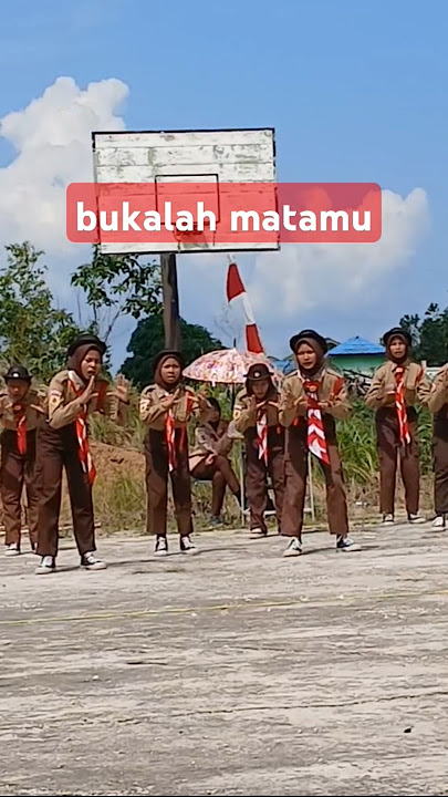 bukalah matamu pasang telingamu Ooo.., #yelyelpramuka #variasiformasi #happy