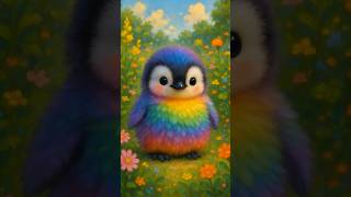 Cute Colorful Penguin 🐧