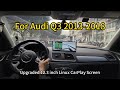 Upgrade your Audi Q3 - Road Top Wireless CarPlay & Android Auto Module 12.3 inch Linux touchscreen