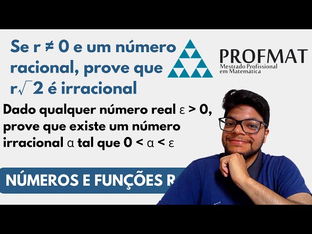 Será que um #número irracional - Matemática com Procopio