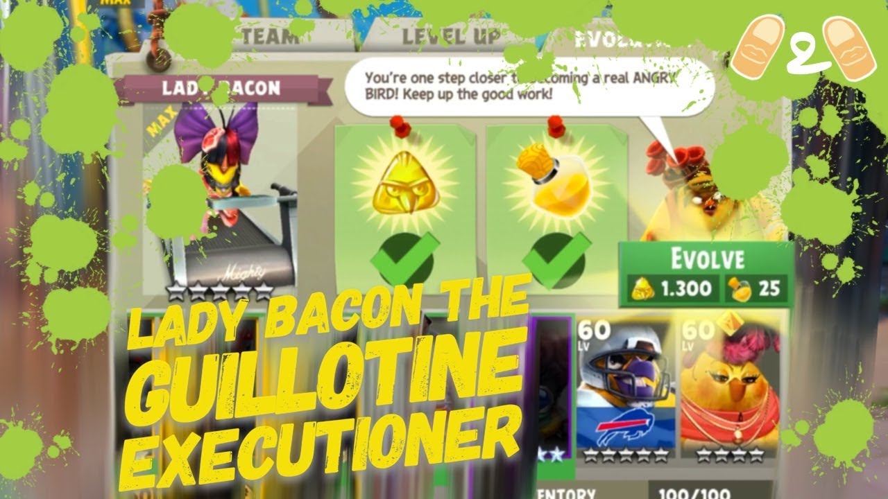 Angry Birds Evolution Lady Bacon