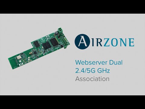 Comment configurer le nouveau Webserver Airzone Cloud Wi-Fi Dual 2.4-5 GHz ?