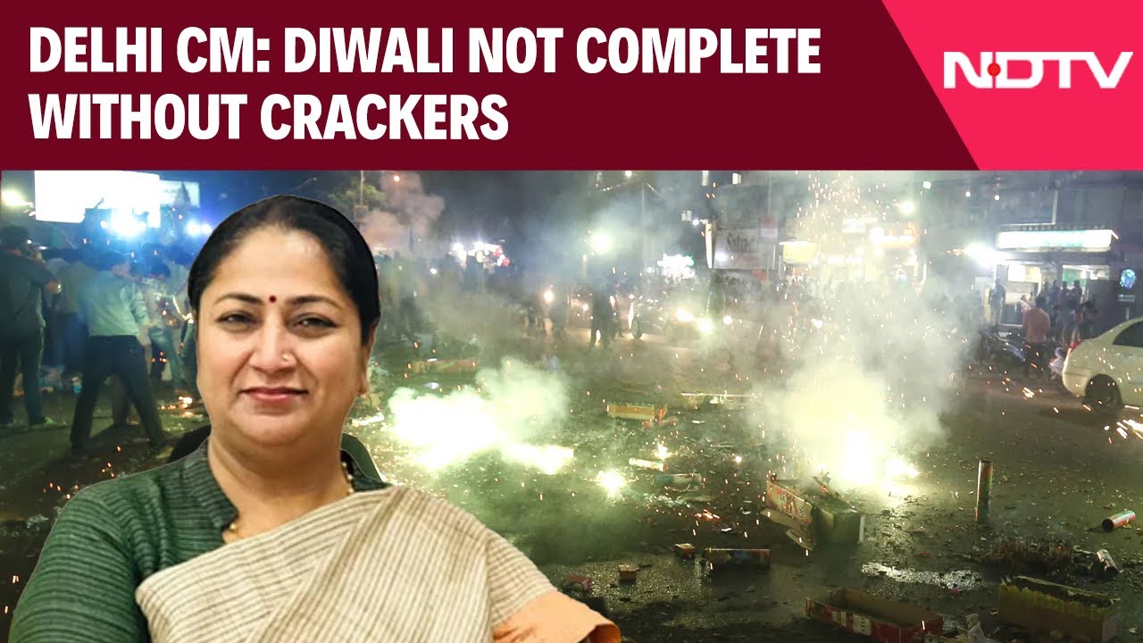 Delhi News | Diwali Not Complete Without Crackers: Delhi CM's Remark Triggers Debate