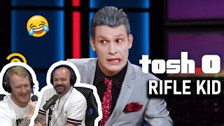 Tosh.0 - Web Redemption - Rifle Kid REACTION!! | OFFICE BLOKES REACT!!