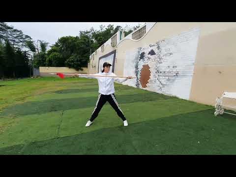 六段枪术 Liu Duan Qiang Shu (6th Level Spear Routine). Chinesse Spear form.