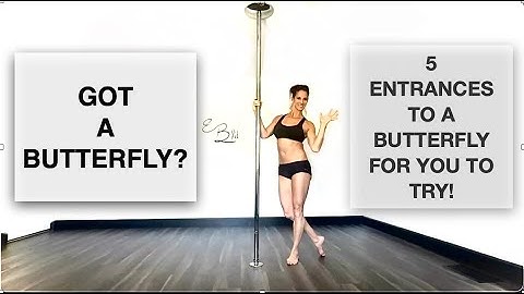 5 Entrance Options for a Butterfly - Pole Dancing Tutorials by ElizabethBFit