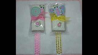 DIY~Adorable & Easy Easter/Spring Cake Favors Made W/ D.T.  Materials!