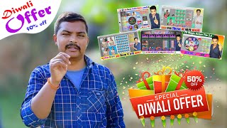 Diwali Offer 50% Discount For Any Photoshop Action File Download