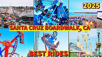 Santa Cruz Beach Boardwalk Best Rides 2025