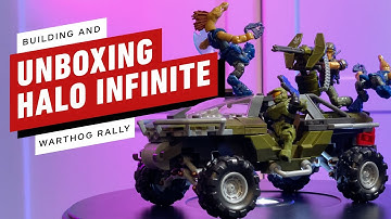 Halo Infinite: Unboxing The Mega Construx Warthog Rally