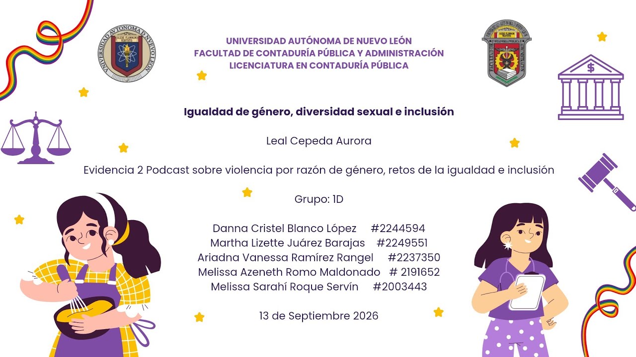 Evidencia 2 - Igualdad de género, diversidad sexual e inclusión