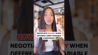SAY NO TO VARIABLE PAY IN YOUR CTC❌❌ #salarynegotiation #job #interview #career #CTC #negotiation