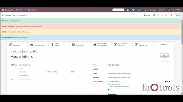 Odoo Smart Alerts v16 by faOtools overview