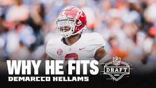 Why the Atlanta Falcons selected DeMarcco Hellams | 2023 NFL Draft screenshot 5