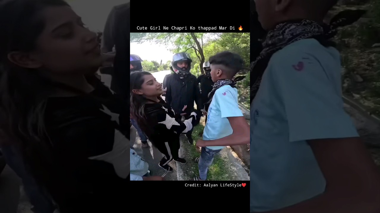 Cute Girl Ne Chapri Ki Thappad Mar Di 💥 