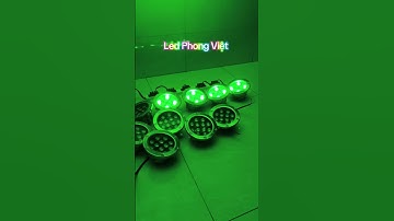 Đèn led âm nước hồ cá, đài phun nước #denledamnuoc #ledphongviet #pvled #denledhoca #denledip68