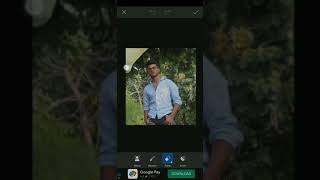 picsart editing| background change editing|?|1 click shorts youtubeshorts 15second