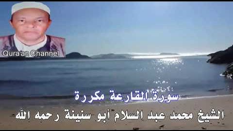 سورة القارعة محمد أبو سنينة برواية قالون