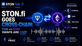 STON.fi Goes Cross-Chain: TON ↔ EVM Swaps Are Live! 🚀