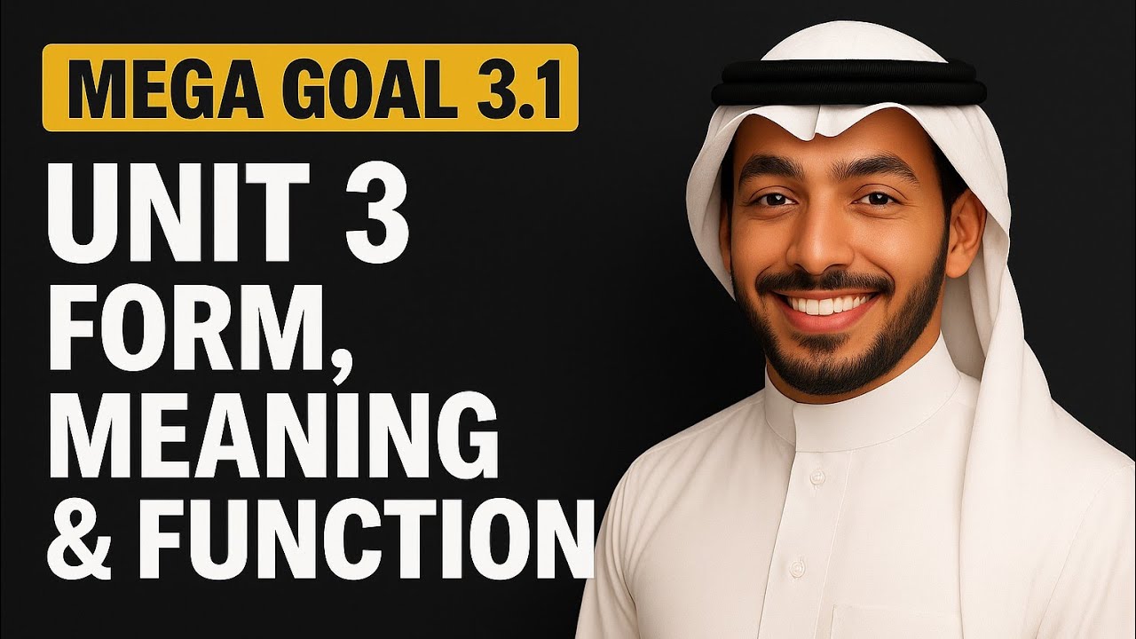 MEGA GOAL 3.1 Unit 3 | Form, Meaning & Function |Simple present and past - Regulars and Irregulars