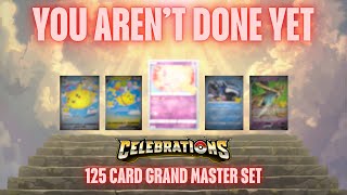 THE DEFINITIVE CELEBRATIONS 'GRAND MASTER SET' GUIDE - 125 CARDS (Pokemon TCG 25th Anniversary)
