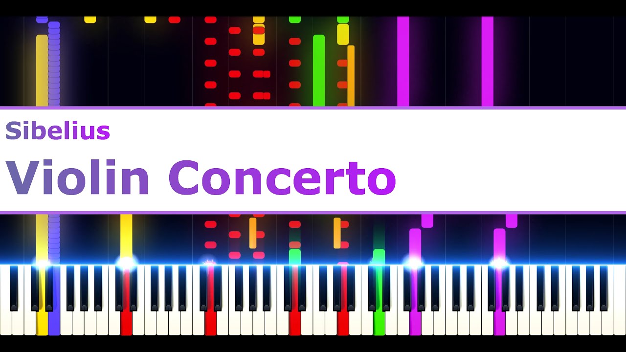 Sibelius Violin Concerto [Op. 47, 1st Mvt] YouTube