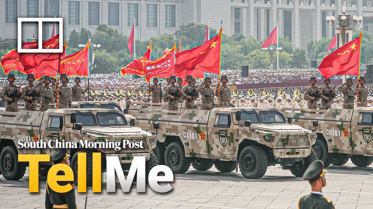 What did we learn about China from its military parade?