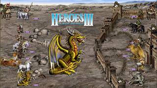 Stronghold was under siege by Rampart | Heroes of Might and Magic III HDE