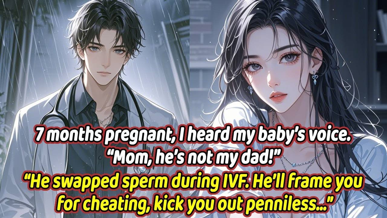 7 months pregnant, I heard my baby’s voice.“Mom, he’s not my dad!”“He swapped sperm during IVF.
