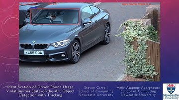 Identification of Driver Phone Usage Violations via State-of-the-Art Object Detection with Tracking