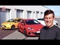 Ford Focus ST vs Renaultsport Megane vs Opel Astra VXR - Auto Express