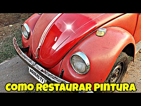 COMO RESTAURAR PINTURA