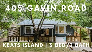 405 Gavin Road | Keats Island | Listed by Tara Hunter + Grant Marshall