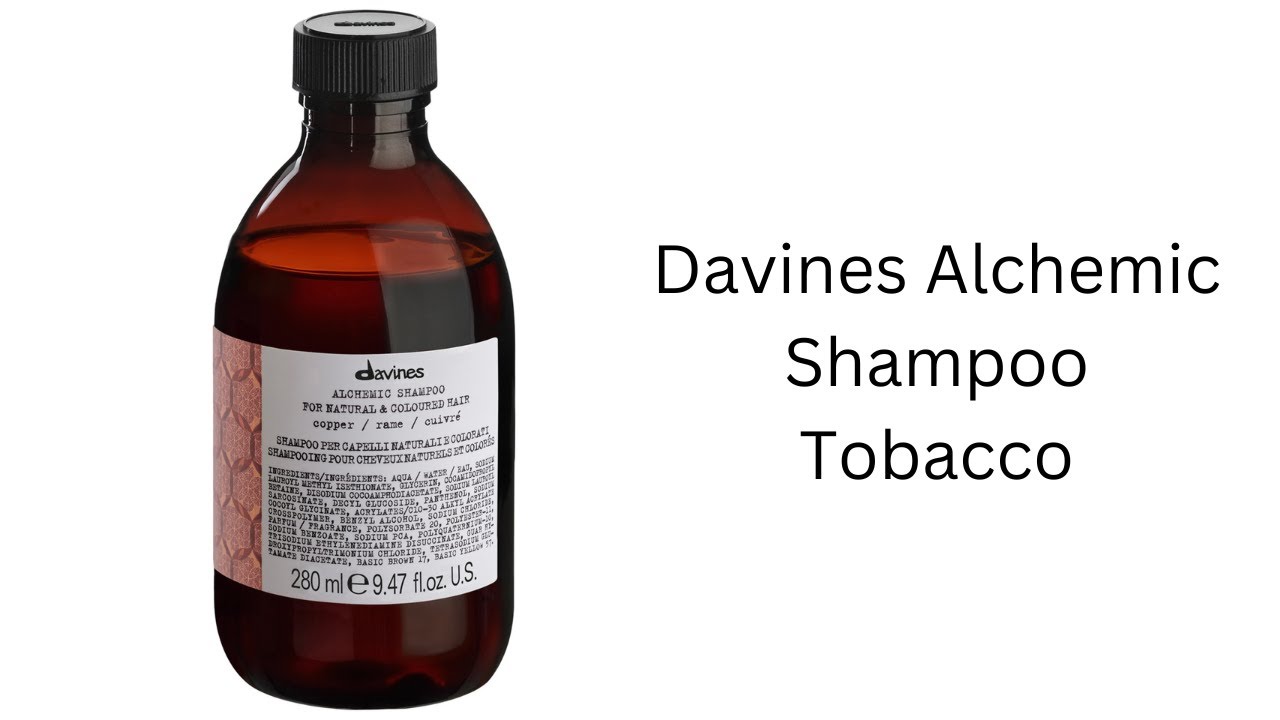 Davines Alchemic Shampoo Tobacco