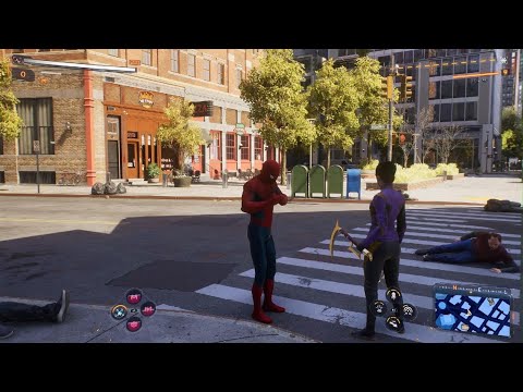 Marvel's Spider-Man 2 (PS5) Free Roam New Red and Blue suit(1080p60)
