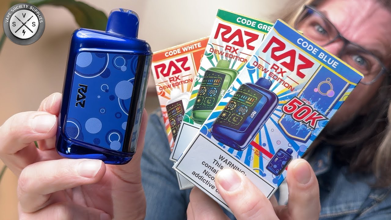 Обзор одноразовых сигарет RAZ RX Dew Edition 50K Puffs