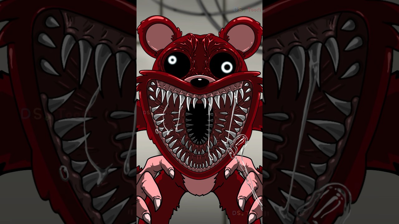 Трансформация Бобби Беархага | Poppy Playtime, глава 3, анимация