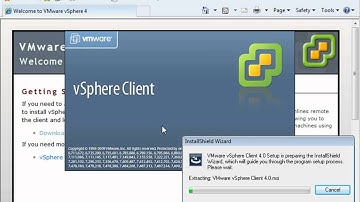VMware vSphere Administration CBT - Installing the vSphere Client