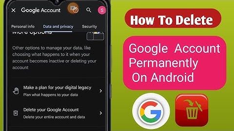 How to Delete Gmail Account| Delete Google Account permanently 2024