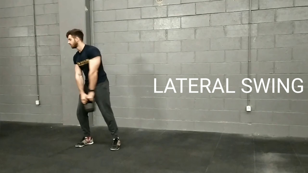 Kettlebell lateral swing YouTube